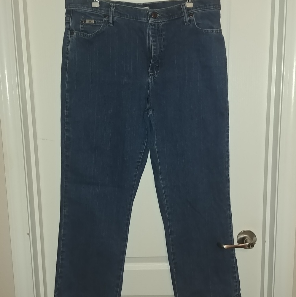 Lee relaxed straight leg denim